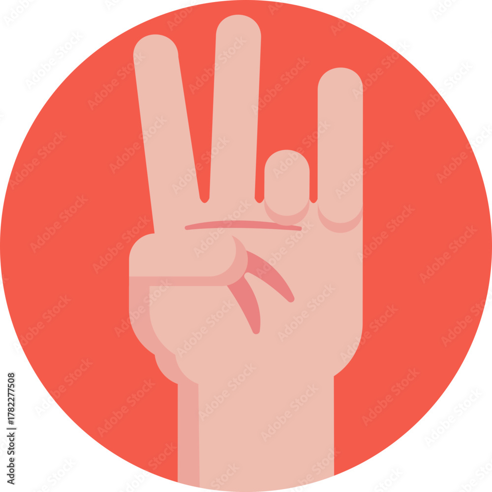 Obraz premium A hand gesture used in yoga and meditation to channel energy and enhance focus.