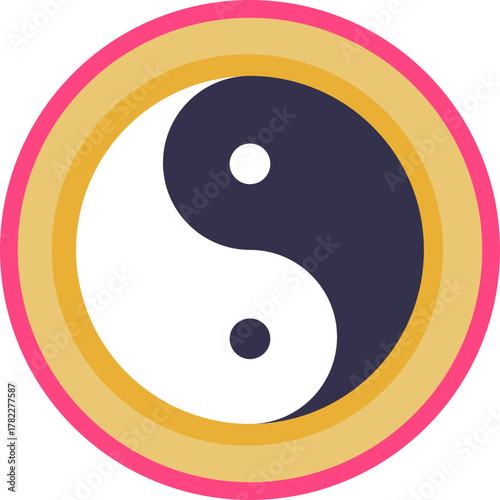 Balance of Opposites – Represents harmony between contrasting energies, symbolizing unity and equilibrium.
