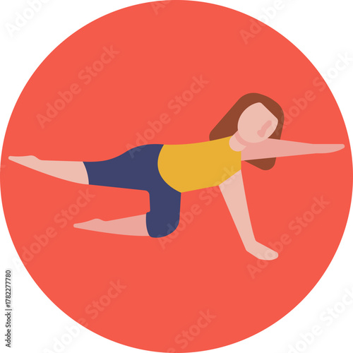 Silhouette of a yogi performing a classic seated pose, representing balance and inner peace.