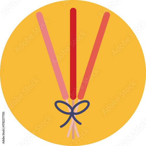 Wooden yoga props used for balance and support during poses.