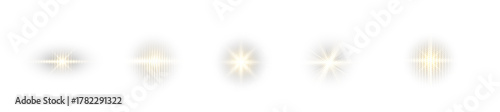 Bright sunlight flare with golden rays and soft sparkle glow. Transparent PNG Overlay adds warm starburst highlights and dreamy shine to daylight or sky scenes. Premium PNG with smooth light diffusion