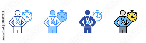 Trainer Icon, Multi Styles Icon Set