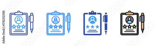 Feedback Icon, Multi Styles Icon Set