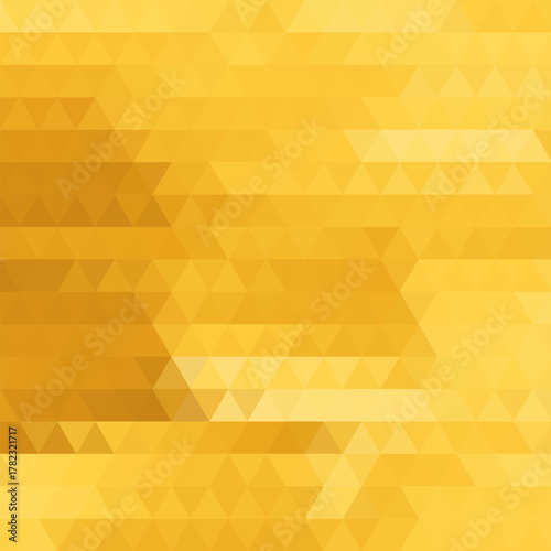 Abstract yellow triangular background. polygonal style. vector geometric illustration. eps 10