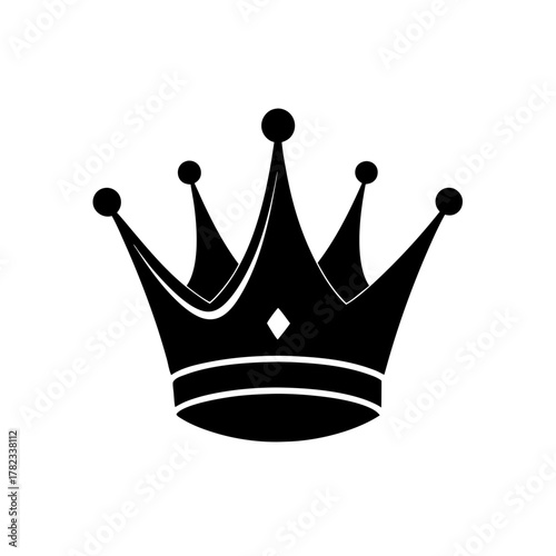 crown isolated on white background