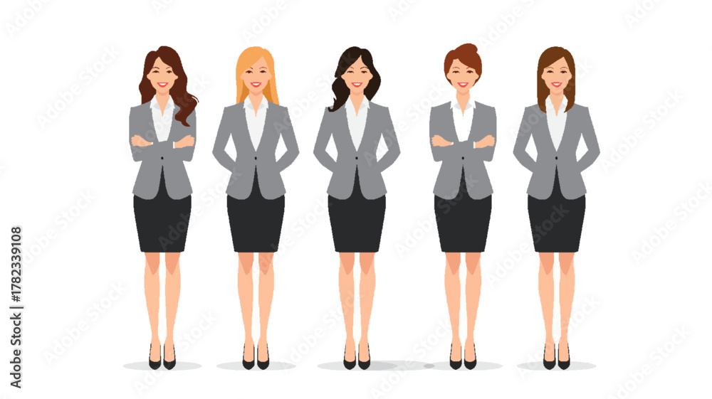 Fototapeta premium Vector Business