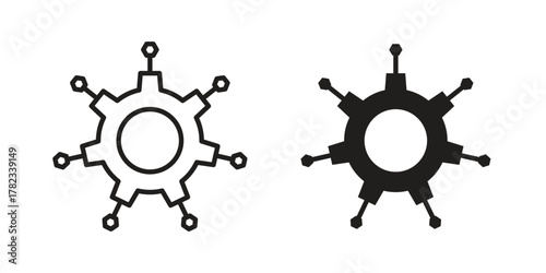 Algorithm icon for your website design, logo, app, UI. EPS10