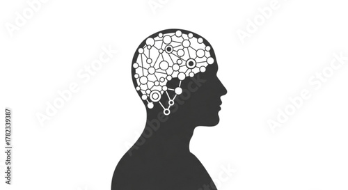 Advanced Human Neural Network Anatomy: AI-Connected Brain Body Synaptic Map Visualizing Cognitive Intelligence Data Flow and Biological Machine Learning Interface