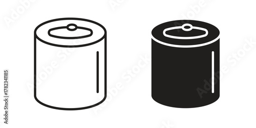 Can food icon for your website design, logo, app, UI. EPS10