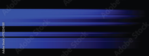 Dynamic navy blue stripes on black offer an edgy, modern backdrop for designs