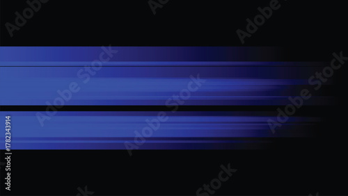 Dynamic blue light streaks creating a modern abstract glowing background