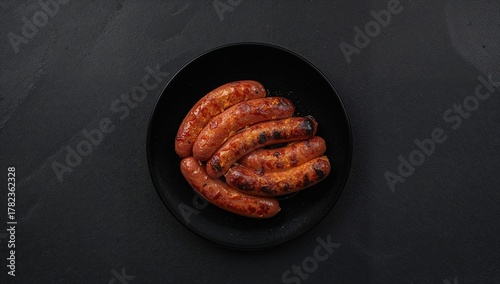 Delicious barbecue sausages...