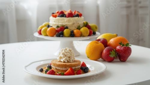 A beautifully decorated bir...