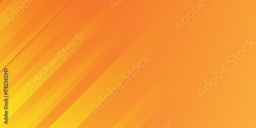 Modern orange gradient geometric shape background with dynamic light lines. Background abstract orange gradient vector. overlapping layers.  Vector abstract graphic design banner pattern presentation.