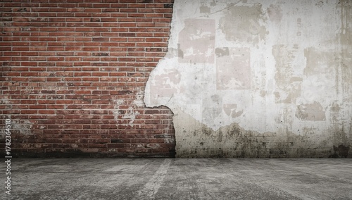 Grunge backdrop featuring a...
