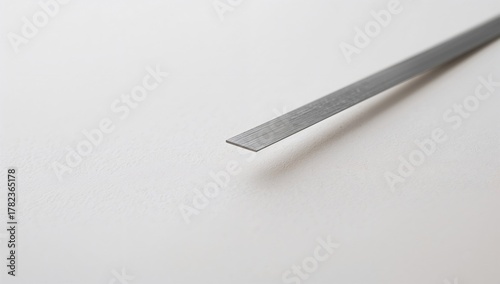 A Close-Up of a Thin Metall...