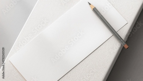 A Blank Sheet of Paper with...
