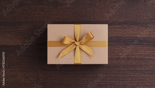 Crafted paper gift box with...