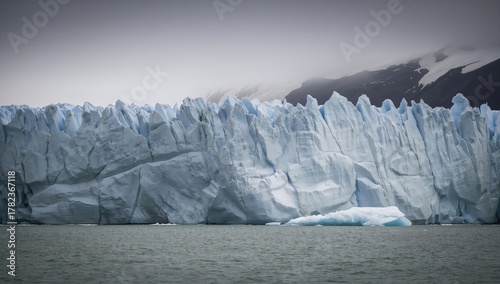 Melting Glacier in a Warmin...