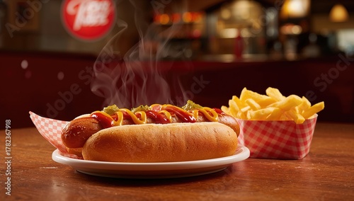 American fast food establis...