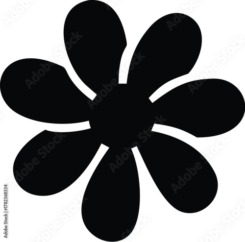 flower-icon-set--black-flower-isolated-on-white