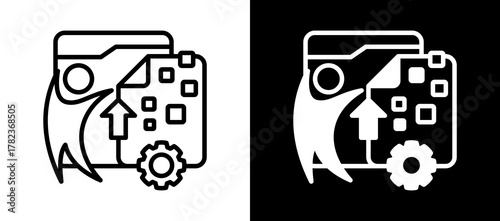 Achievement whiteblack icon