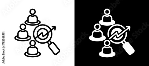 Identifying Potential whiteblack icon