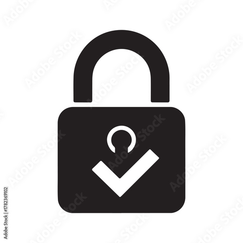 Secure Login Padlock Account Access Security Icon