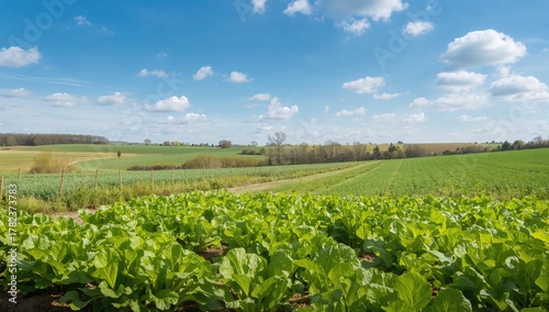 Lettuce vegetable salad thr...