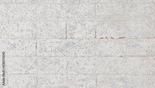 Vintage rough white stone w...