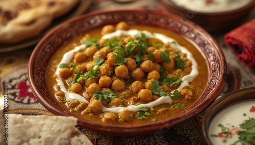 Chickpea Dish, High in Prot...