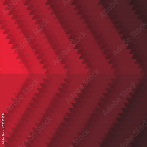 Abstract red vector background. Presentation template. Decor element. Erigeron's. polygonal style. eps 10