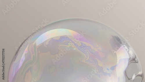 Close-up of a soap bubble r...
