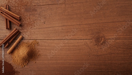 Cinnamon sticks and powder ...