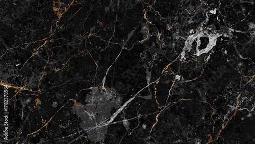 Textured black marble backd...