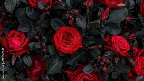 Picture of Crimson Roses wi...