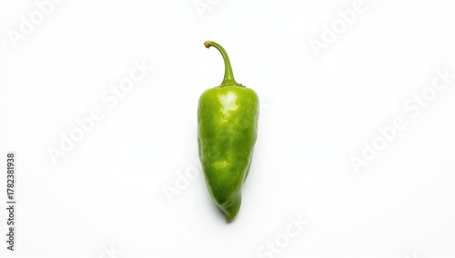 Isolated chili pepper on a ...