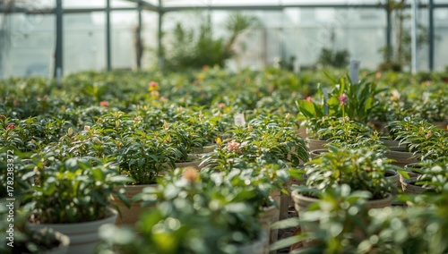 A variety of young plants f...