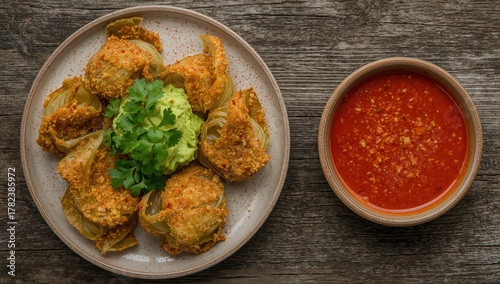 Crispy Cabbage Wrapped in S...