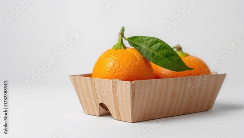 Citrus tankan fruit in a ca...