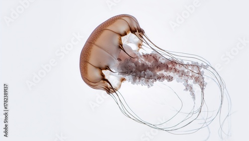 Jellyfish drifting in isola...