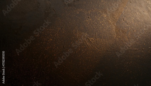 Rays illuminating a rugged ...