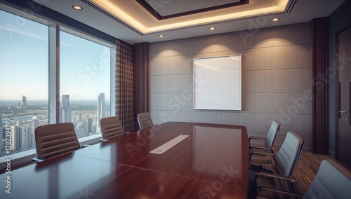 A modern conference space f...