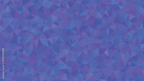 Abstract blue and purple polygon background low poly triangular pattern