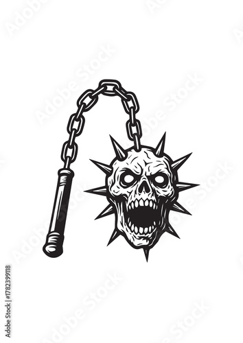 The Flail Weapon Undead