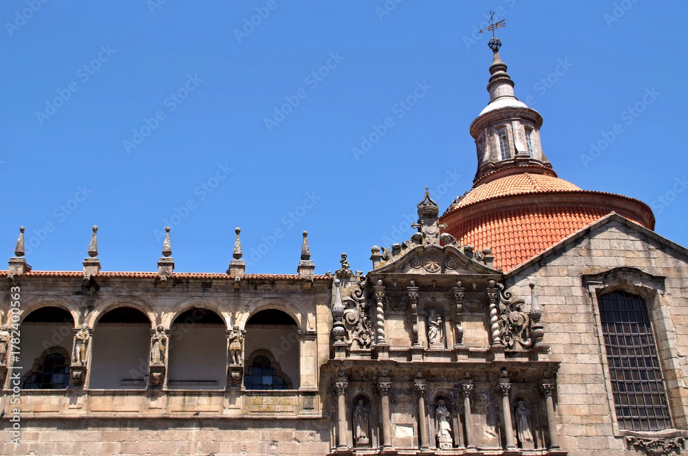 Obraz premium Monastery of São Gonçalo, Amarante, Portugal, religious architecture 