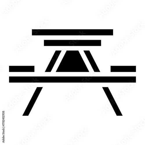 Picnic table icon