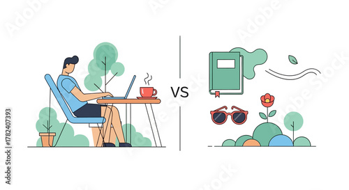 Productivity Showdown Work Setup vs