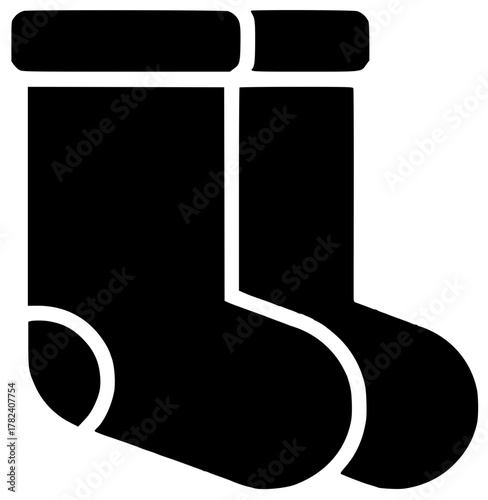 winter illustration newyear silhouette nicholas logo noel icon old outline advert  advertisement advertisement crazy cristmas december discount elderly older shape lookin lottery vector graphic backgr