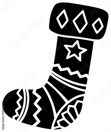 winter illustration newyear silhouette nicholas logo noel icon old outline advert  advertisement advertisement crazy cristmas december discount elderly older shape lookin lottery vector graphic backgr